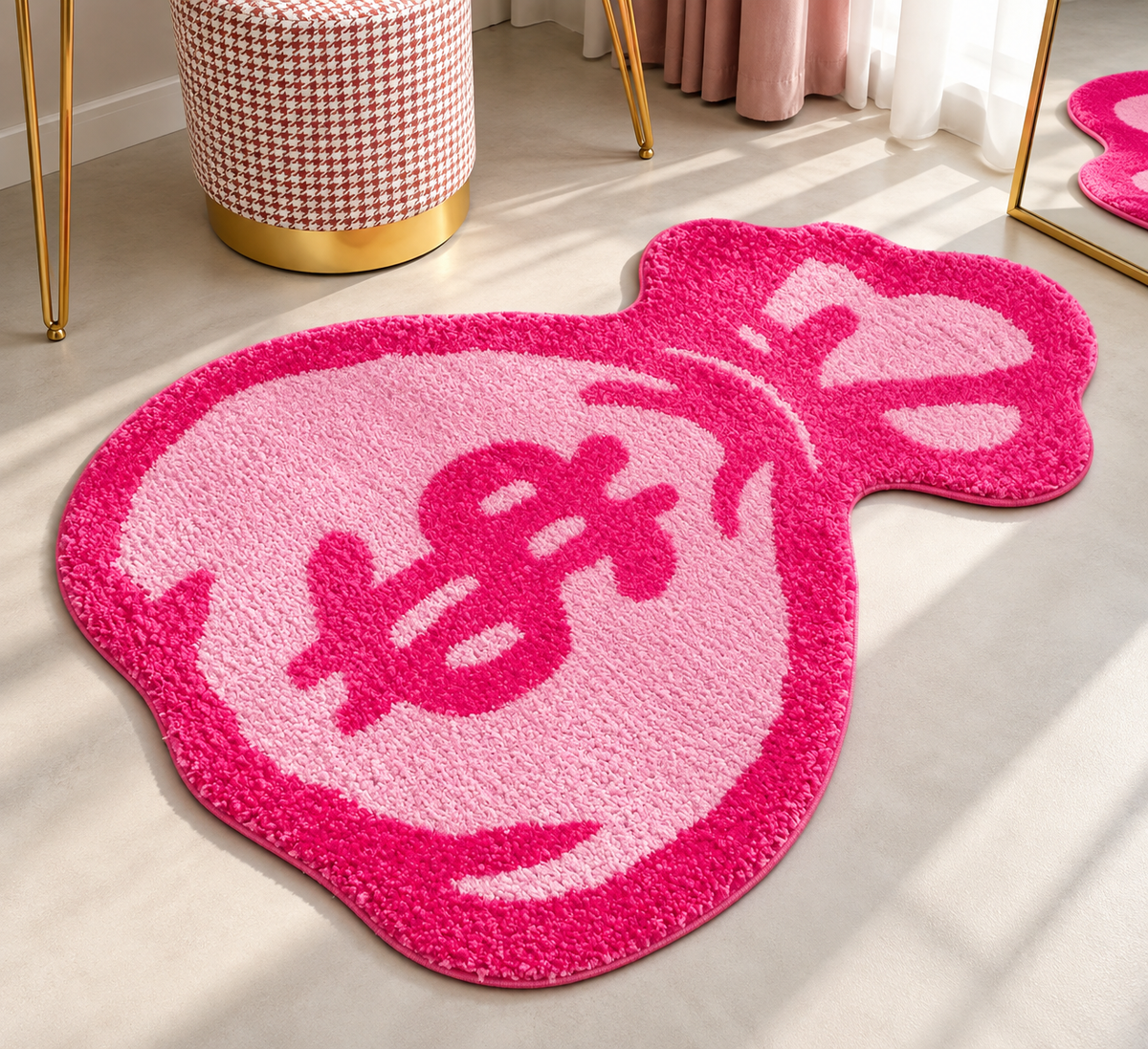 The Pink Purse Rug